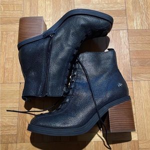 KELSI DAGGER BROOKLYN Leather Lace Up Ankle Boots